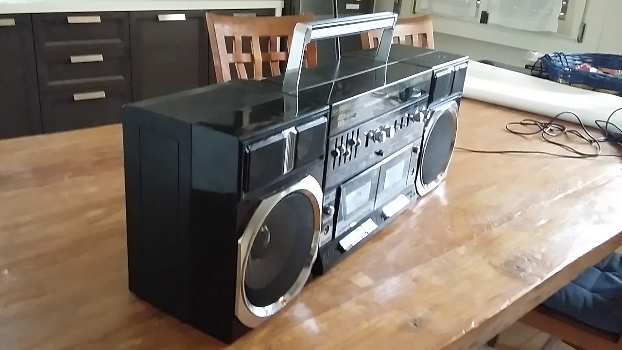 LASONIC L 30 BOOMBOX 1985 YouTube