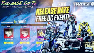 Bgmi And Pubg Mobile x Transformer 🔥| Purchase Rp Gift Card | Pubg And Bgmi New Update Coming soon 🤪