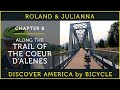 Discovering america by bicycle  part 8 trail of the coeur dalenes