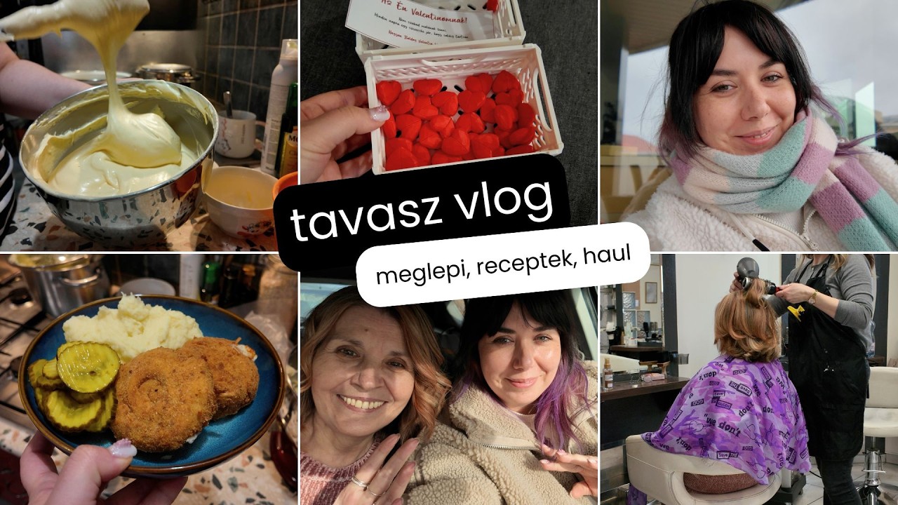 Sok kocsikázás + csajos nap, tortasütés & egy kis haul | Heti vlog ⭐