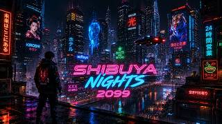 Cyberpunk Synthwave Music for Workouts & Focus | Shibuya Nights 2099