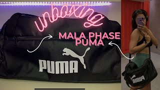 Unboxing + Resenha Mala Phase da Puma Feminina 