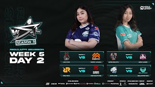 EVOS LYNX VS BELLETRON ERA | WOMAN STAR LEAGUE S3 REGULAR SEASON WEEK 5 DAY 2