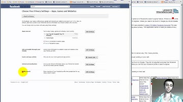 Disable "Public Search" in Facebook