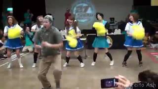 They said everyone's free to join the dance and this happened. (Motteke! Sailor Fuku!)