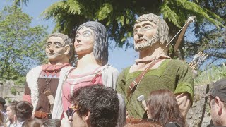 Txantreako Konpartsa. Día de Mayordomos y Mayordomas por el Casco Viejo de Pamplona.