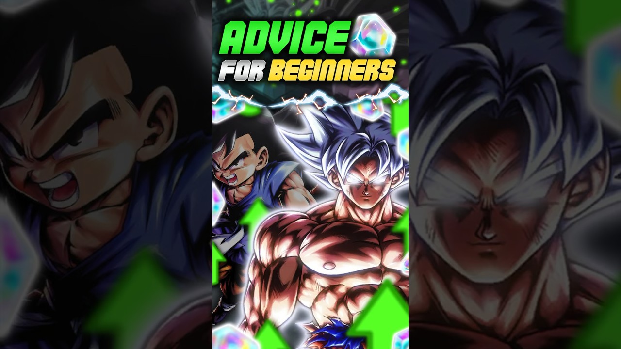 BEST BEGINNER ADVICE FOR NOOBS! 💎 #DragonBall #DragonBallLegends #DBLegends #Shorts