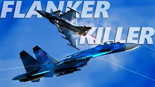 Gripen vs SU-27 Flanker Dogfight | DCS | Digital Combat Simulator | 4K