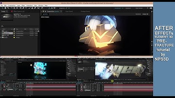 AFTER EFFECTs ELEMENT 3D PRE-FRACTURE toturial by NPS3D !!!