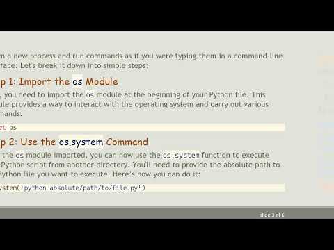 How to Execute a Python File from Another Directory Easily