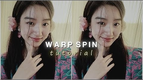 Warp Spin Tutorial | after effects