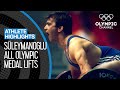 All Naim Süleymanoğlu 🇹🇷 Olympic Medal Lifts | Athlete Highlights