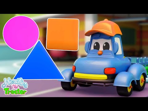 Hector The Tractor Formes Chansons + Plus Apprentissage Vidéo de Dessin animé pour Bébés