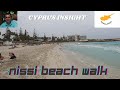 Nissi Beach Ayia Napa Cyprus - Beach Stroll