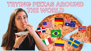 🍕 I Tried 10 Pizza Combos From 10 Countries