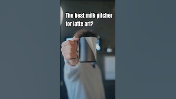 Is this the best milk pitcher for latte art? Vortex Pour #barista #homebarista #latteart