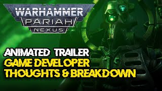 Warhammer 40k Pariah Nexus Animated Trailer Breakdown with Game Dev