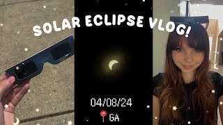 work from home day in my life / solar eclipse vlog! 04/08/24 📍georgia (partial totality) ☀️👓👩🏻‍💻 by Alaina Nicole 88 views 3 weeks ago 17 minutes