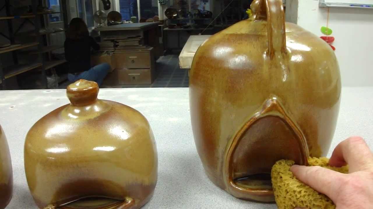 Demonstration Of How Ceramic Chicken Waterer Works Youtube