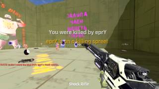 Unreal Tournament 4 gameplay DM-PPCV2 Shock Combo