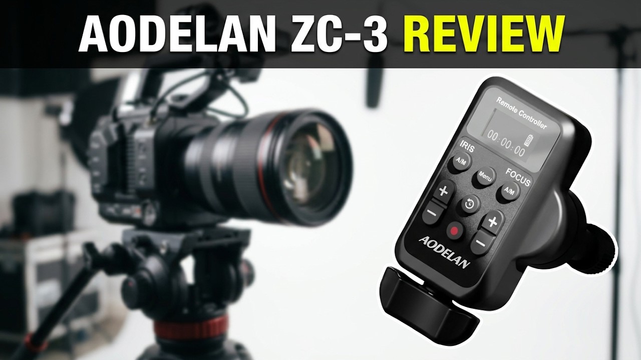 AODELAN ZC-3: WIRELESS CAMCORDER LANC REMOTE CONTROL - DESIGNED