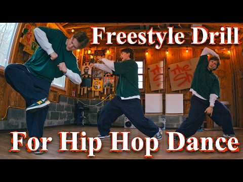Freestyle Drill For Hip Hop Dance | Multitasking and Isolations thumbnail