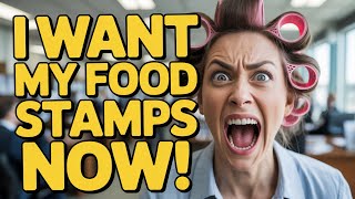 Viral Tiktok Woman Screams I Want My Food Stamps Today At Snap Office