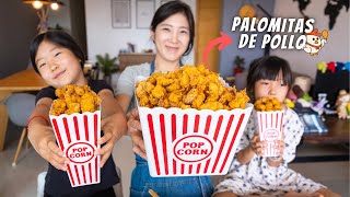 Palomitas de Pollo con 3 Ricas SalsasㅣPopcorn Chicken