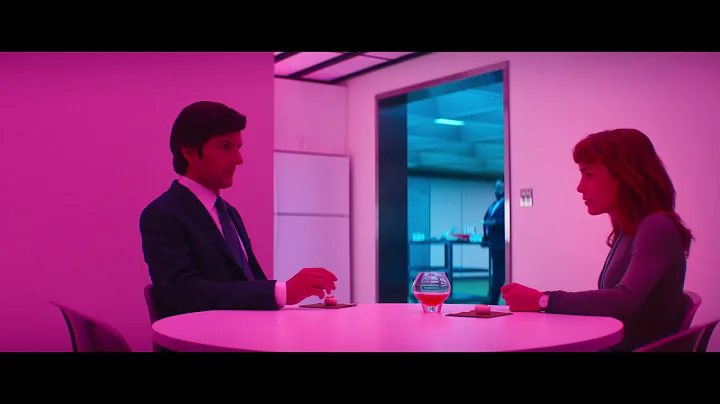 Severance scenes: Mark and Helly during the party (01x08)