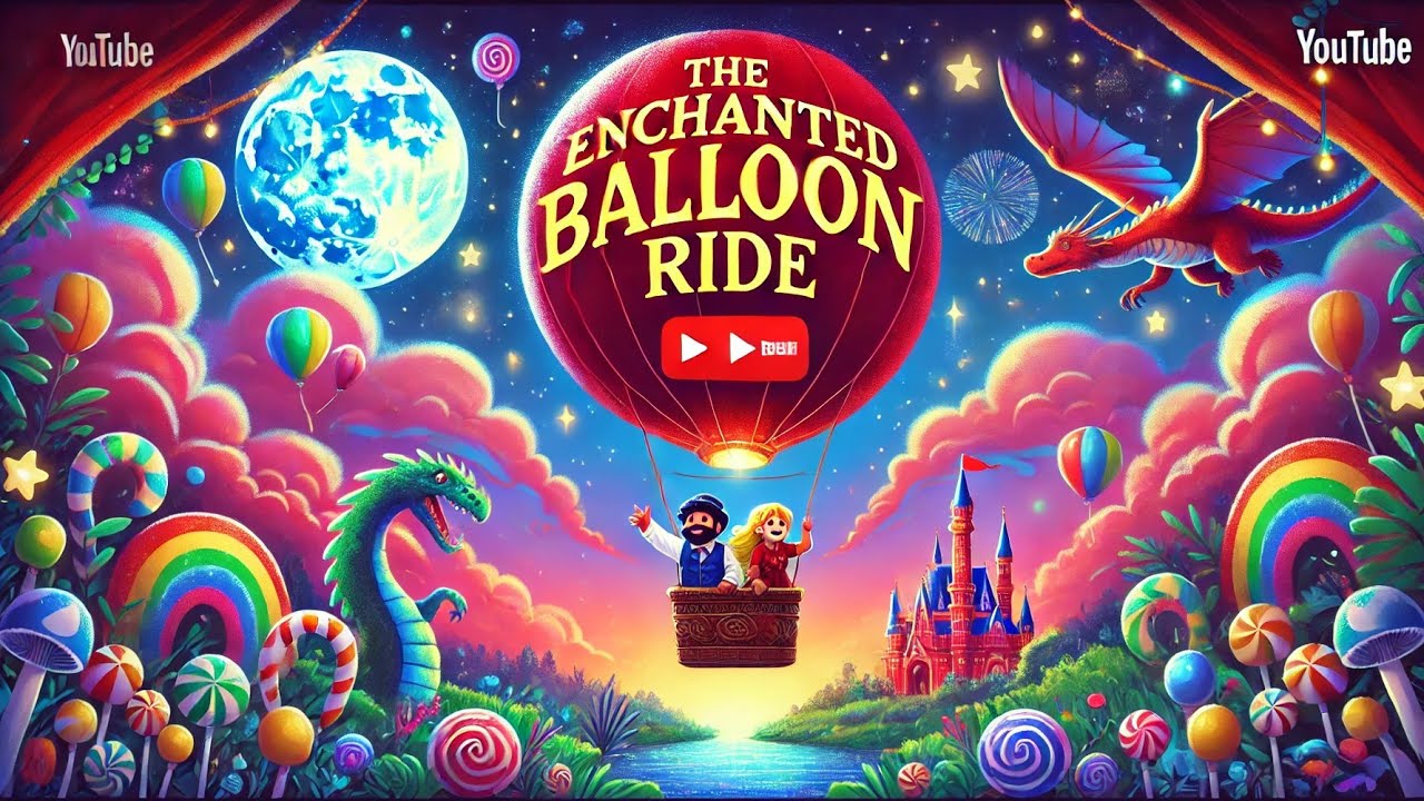 🎈✨ The Enchanted Balloon Ride – A Magical Adventure Song for Kids! 🚀🎶