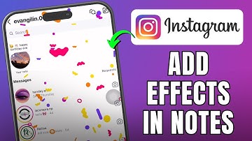 How To Add Effects On Instagram Notes | Add Special Purple Celebration Effects In Insta Note (2025)