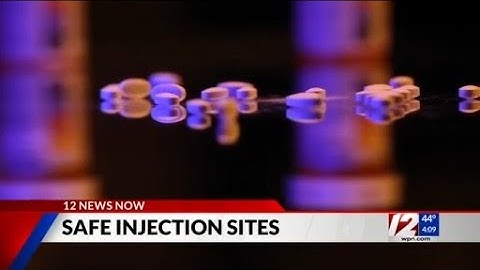 Rhode Island plan for "safe injection sites" moving forward