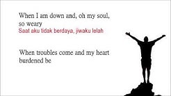 You raise me up ~ Josh Groban Westlife  lirik terjemahan  - Durasi: 3:59. 