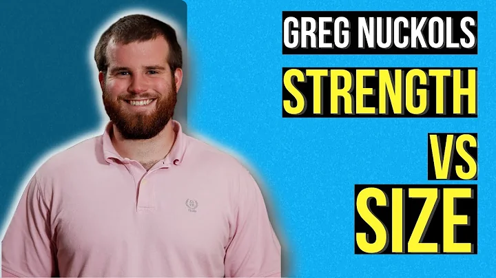 Greg Nuckols Training For Size Vs Strength | Ep13