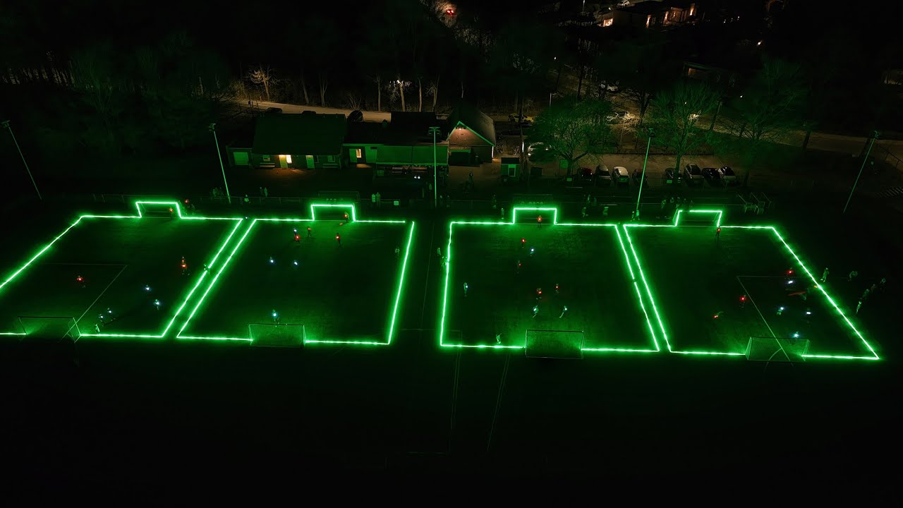 LED-voetbal bij VV Hellas | Video Recap