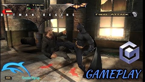 Batman Begins - Android Gameplay (Dolphin Oficial/ Nintendo Gamecube)