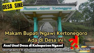 Sejarah Asal Usul Desa Sine Dengan Potensinya | Radio Visual Pertama | #radiobahanafmngawi