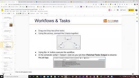 Activeeon Training Session 2: Hands on General Features of ProActive software