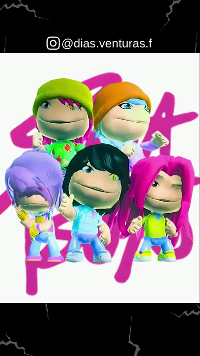 Little Big Planet - Kpop demon hunters - Saja boys #kpopdemonhunters #sackboy #sajaboys