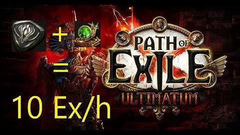 3.14 PoE How to make 10 Ex per hour solo simulacrum farm - One of the best strategies in the game