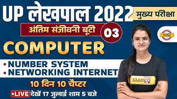 UP Lekhpal Computer Classes |Computer Number system for Lekhpal | Marathon by Preeti Mam Exampur