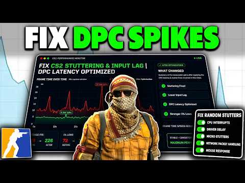Why CS2 Still Stutters & Feels Delayed | Microsoft-Documented DPC Fixes