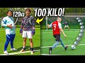 DIE SCHWERSTE FUßBALL CHALLENGE ALLER ZEITEN! *120 KILO*