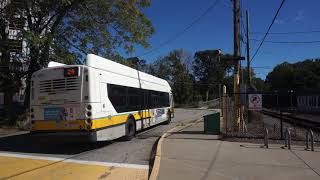 Mbta Bus Wakefield Avtruman Pkwy Bound Xn40 1615 Rt.24 At Mattapan Station
