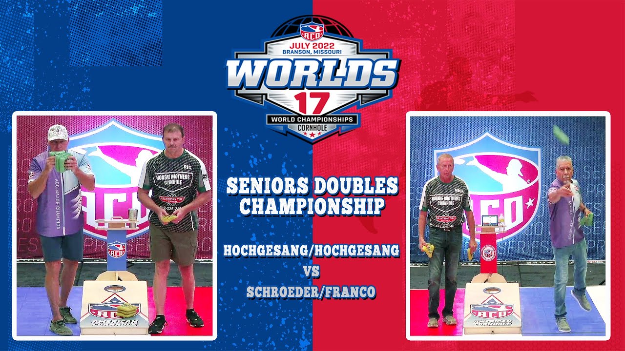 ACO Doubles Championship Seniors Doubles ACO Worlds 17 YouTube