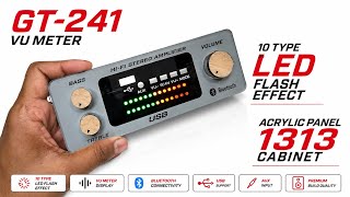 GT-241 VU Meter 10 Mode LED Flash Effect With Acrylic Pannel | You Like Electronic