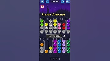 Ball sort puzzle level 179