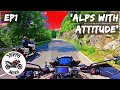 Motorcycle tour of the Swiss, Italian & Austrian Alps - (Episode One)