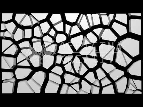 FREE PACK - 15 FRACTURE Vol.1 - 3d VJ  LOOP - Video Mapping - background - Transition