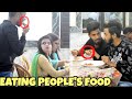 EATING PEOPLE'S FOOD PRANK IN WEDDING - EPIC REACTION || BY - MOUZ PRANK